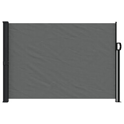 Avis Maison Chic Auvent latéral rétractable | Store latéral | Brise-vue latéral anthracite 140x500 cm -GKD89638