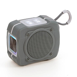 Yonis Enceinte Bluetooth LED Portable Super Bass Autonomie Longue