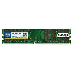Wewoo Mémoire vive RAM DDR2 667 MHz, 4 Go, module général de AMD spéciale pour PC bureau