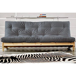 Acheter Inside 75 Banquette convertible FRESH pin coloris gris couchage 140*200 cm.