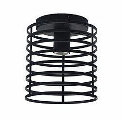 Stoex Plafonnier Industrielle Luminaires Vintage Lampe de plafond en Fer Métal Cage Retro pour Cuisine,Bar,Salon 