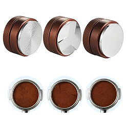 2x Marteau à Poudre Pour Distributeur De Café En Acier Inoxydable De Cuisine 58mm