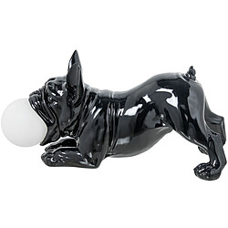 Avis Lampe de bureau Alexandra House Living Noir Acrylique Plastique Mélamine 47 x 23 x 20 cm Chien