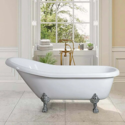 Arati Bath And Shower Baignoire autoportante avec pieds rétro vintage français Maiorca 