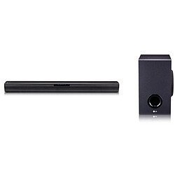 Barre de son 160w bluetooth noir - sj2 - LG