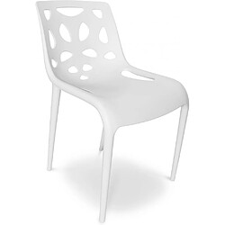 ICONIK INTERIOR Chaise Design Blanc 