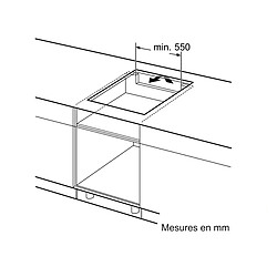 Acheter Table de cuisson à induction 60cm 4 feux 7400w - EX612BEB1F - SIEMENS