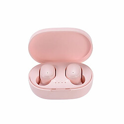 A6S Tws Écouteurs Sans Fil Sport Stéréo Fone Bluetooth Écouteurs Compatible Pour Iphone Xiaomi Huawei Rose