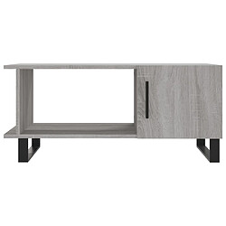 Acheter vidaXL Table basse sonoma gris 90x50x40 cm bois d'ingénierie