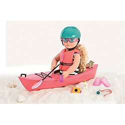 Our generation by Battat - Kayak Adventure Set - Jouet, poupAe, vAtements et accessoires pour poupAes de 18 - A partir de 3 ans