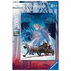 Ludendo Puzzle 200 pièces XXL - La forêt mystérieuse - Disney La Reine des Neiges 2