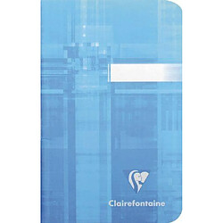 Clairefontaine Lot de 4 Metric Cahier petits carreaux sans spirales/Carnet de poche 9x14cm Coloris assortis