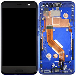 Wewoo Pour HTC U11 écran LCD bleu foncé + tactile avec cadre Pièce détachée 