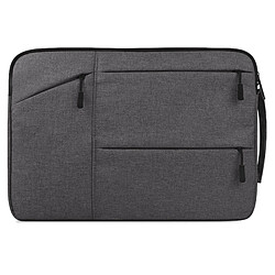 Wewoo Sacoche pour ordinateur portable gris 12 pouces et ci-dessous Macbook, Samsung, Lenovo, Sony, DELL Alienware, CHUWI, ASUS, HP Universel poches multiples Oxford chiffon doux Business Tablet Bag,