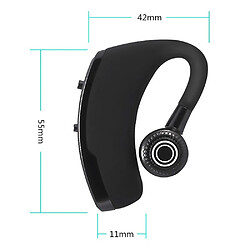 Avis GUPBOO KEBIDU V4.0 Casque Bluetooth Casque sans fil Mini casque 24 heures de conversation avec micro pour téléphone