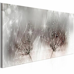 Paris Prix Tableau Imprimé Drops of Dew Pink Narrow 40 x 120 cm 