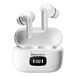 Blackview Airbuds 8 (Écran d'affichage - Bluetooth 5.3) Blanc