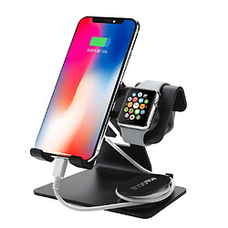 Universal 3 en 1 rechargeable clips station dock station pour i série 4/3/2/1 portable tablette support xr xs max x | portable support rep 