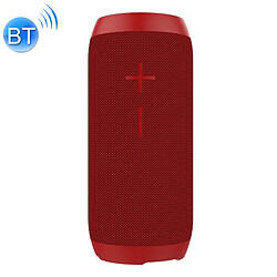 Wewoo Enceinte Bluetooth étanche rouge mini haut-parleur portable sans fil Bluetooth, micro intégré, soutien AUX / main appel gratuit / FM / TF 