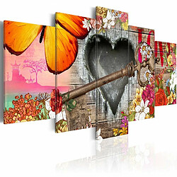 Paris Prix Tableau Imprimé Love Trailer 100 x 200 cm