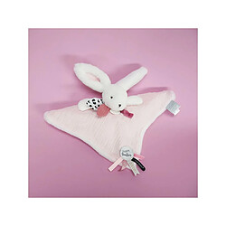 Avis Doudou plat Happy blush rose - Doudou et compagnie