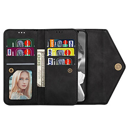 Universal Huawei Case P40 P30 P20 Avec 2010 Pro Lite Y6 2019 Couverture Portefeuille Carte Bretelle Porte-bandoulière Porte-cuir Acouphènes |