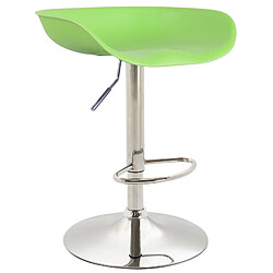 Non Tabouret de bar Anaheim plastique chromé 