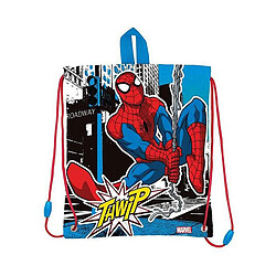 Sac à dos serré par des ficelles Stor Spiderman Streets Sac à goûter (25 x 3 x 30 cm) 