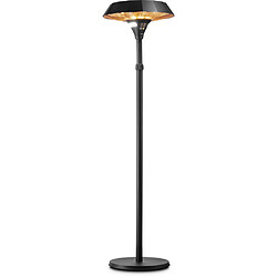 TROTEC Parasol chauffant design IRS 2110, Chaleur à 360°, 2100 W, chauffage d'extérieur de terrasse de jardin, chauffage d'appoint