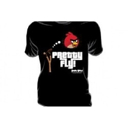 Gamesland ANGRY BIRDS - T-Shirt Pretty Fly Black (XL) 