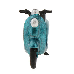 Modèle 1:64 Mini Modèle De Scénario De Disposition De Scooter En Plastique Pour Matchbox Blue