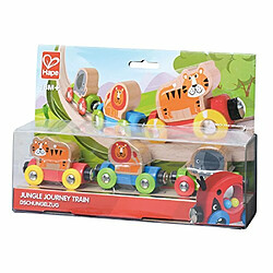 Ensemble de train Hape Railway Jungle Journey primA, L : 9,1, l : 1,3, H : 2 pouces