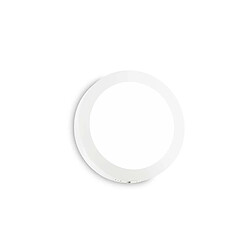 Ideal Lux Semi-encastré rond LED intégré 22 cm blanc 1950 Lm 4000 K