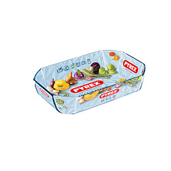 Pyrex PLAT A FOUR RECTANGULAIR EN VERRE 30X20X7CM INSPIRATION