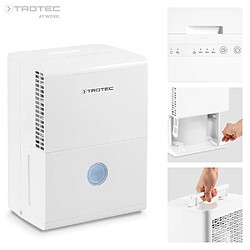 TROTEC Déshumidificateur d'air TTK 28 E pour 15 m² max. absorbeur d'humidité problèmes d'humidité air ambiant humide