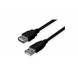 Cable d extension USB 2.0 On Earz Mobile Gear 3 m Noir 