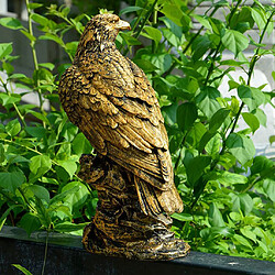 simulation aigle figurine modèle extérieur jardin pelouse ornement bronze