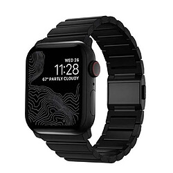 Nomad Bracelet Titanium pour Apple Watch V2 42/49mm Noir 