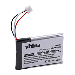 vhbw Li-Ion batterie 500mAh (3.7V) pour combiné téléphonique téléphone fixe Alcatel Versatis Slim 300 remplace 5-2762, 5-2770, SL-422943