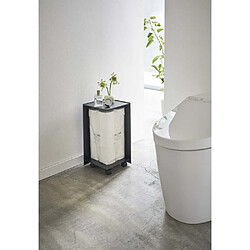 Acheter Yamazaki Rangement pour toilettes sur roulettes Caster noir.