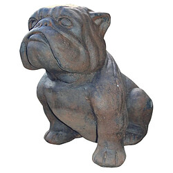 Jardinex Statue jardin Bull... 45 cm - Gris anthracite