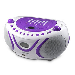 METRONIC Radio Cd-Mp3 - Pop Purple