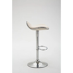 Avis Non Tabouret de bar Shanghai tissu chrome