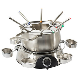 SUNTEC Appareil à fondue FON-8014 V2A SUNTEC Appareil à fondue FON-8014 V2A / Fromage - Viande - chocolat