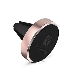 Wewoo Support Holder or rose pour iPhone, Galaxy, Sony, Lenovo, HTC, et autres Smartphones Universel Magnetic Car Air Sortie Vent Stand de Téléphone Stand,