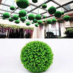 Wewoo Fleurs Artificielles vert Artificiel Eucalyptus Plante Ball Topiaire de Mariage Événement Décoration de Maison Ornement Suspendu, Diamètre: 13,4 pouces