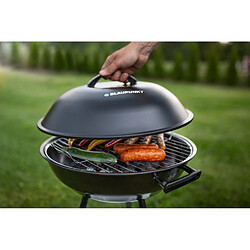 Barbecue au charbon de bois sur roulettes Blaupunkt rond 41cm de diamètre