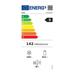 Acheter Réfrigérateur combiné 70cm 440l nofrost - KGN49AIBT - BOSCH