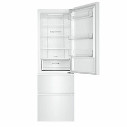 Réfrigérateur combiné HAIER HTR3619ENPW Blanc