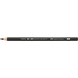 FABER-CASTELL Crayon GRAPHITE AQUARELLE, degré de dureté: 2B () 